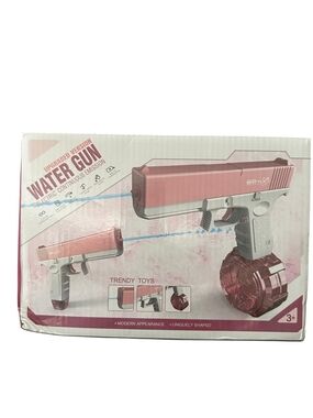 Pink and White Water Gun Toy